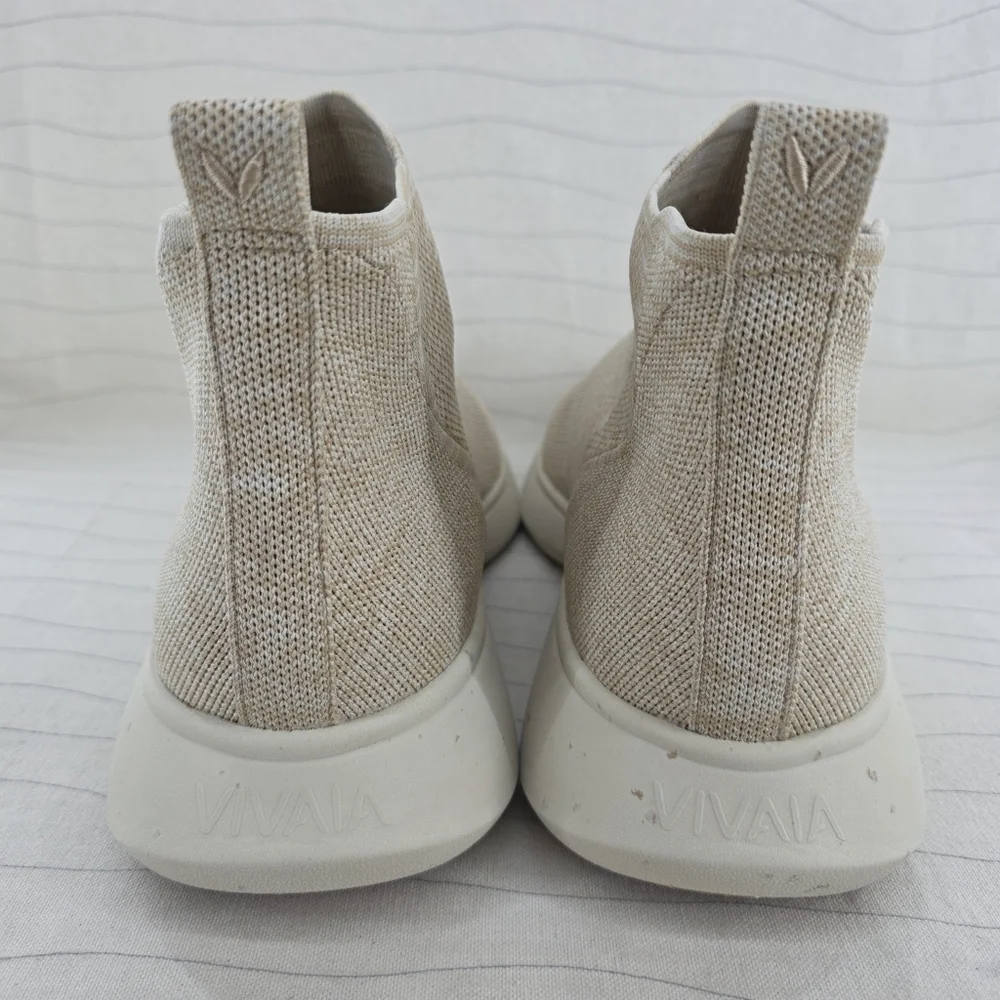 VIVAIA Womens Delilah Knit Pull-On Sand/Tan Boots Shoes Size 45 EU (13 US)